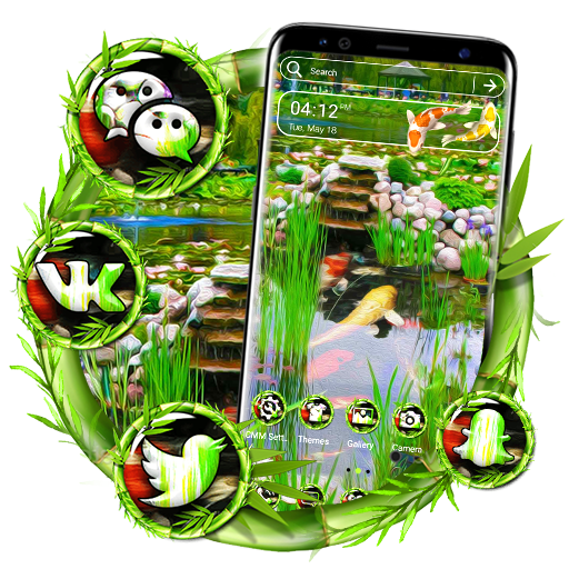 Water Garden Theme Launcher