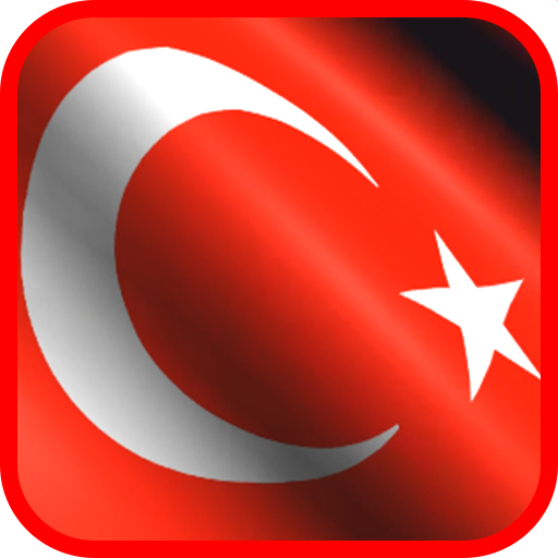 Türk bayrak canlı duvar kağıdı