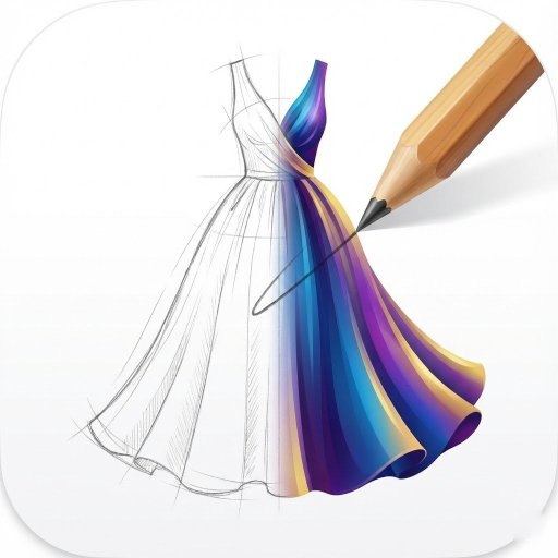 Learn to draw the dress