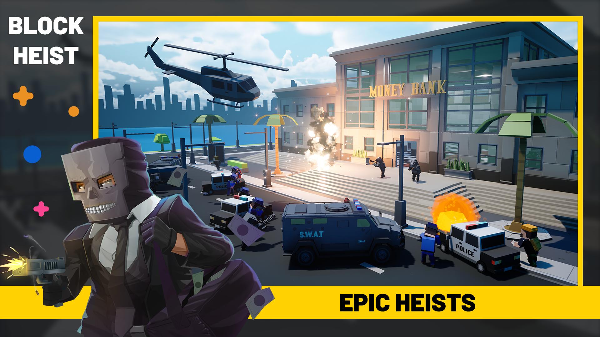 Download Block Heist: Shooting Game android on PC