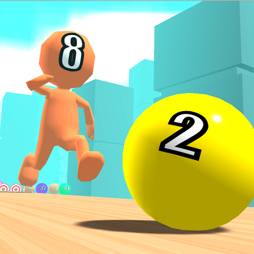 Crazy Ball 2048: 3D Merge Ball