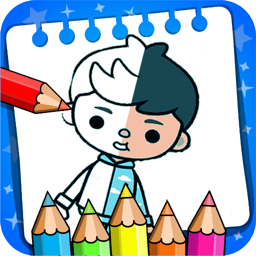 Toca Town Boca Coloring Life