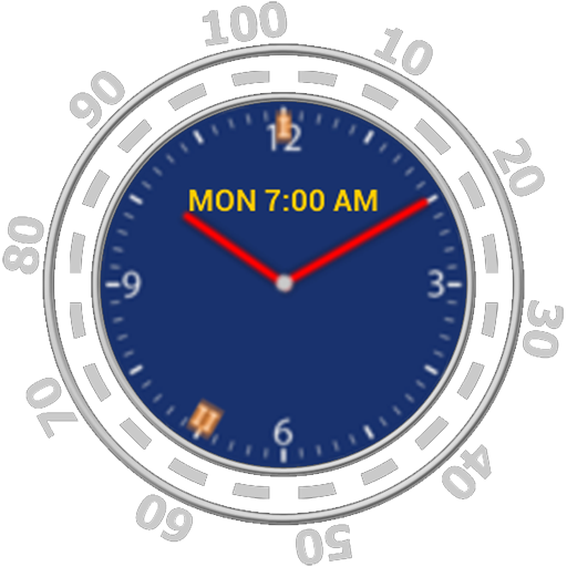 Rotary Clock Widget