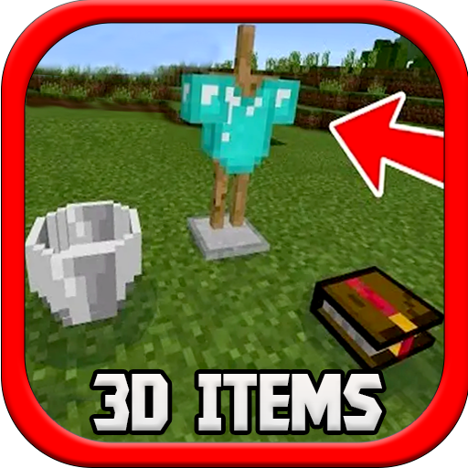 3d Items Mod for Minecraft PE