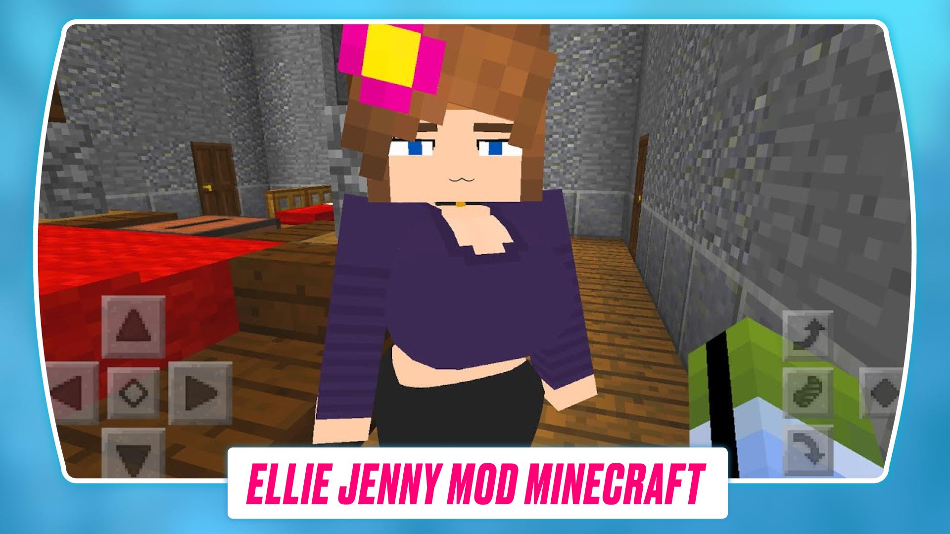 Download Jenny Mod in Minecraft android on PC