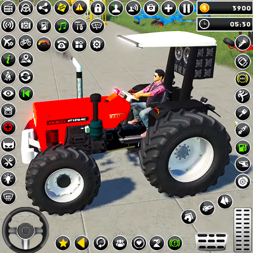 Tractor Driving Farming Games