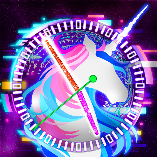 Unicorn Live Wallpaper Clock