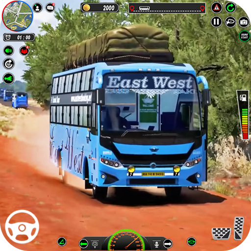 permainan bus 3d bus offroad