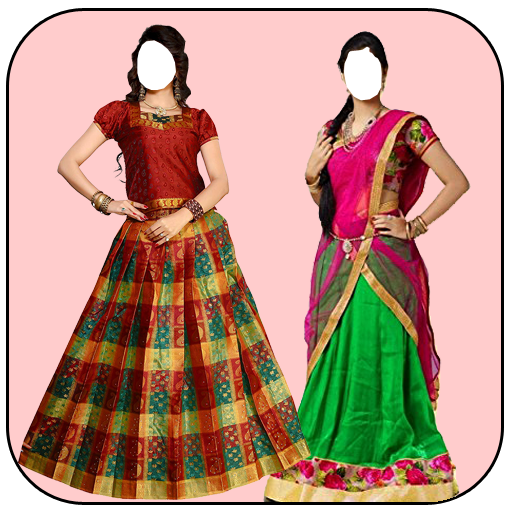 Women Pattu Dress Photo Suit