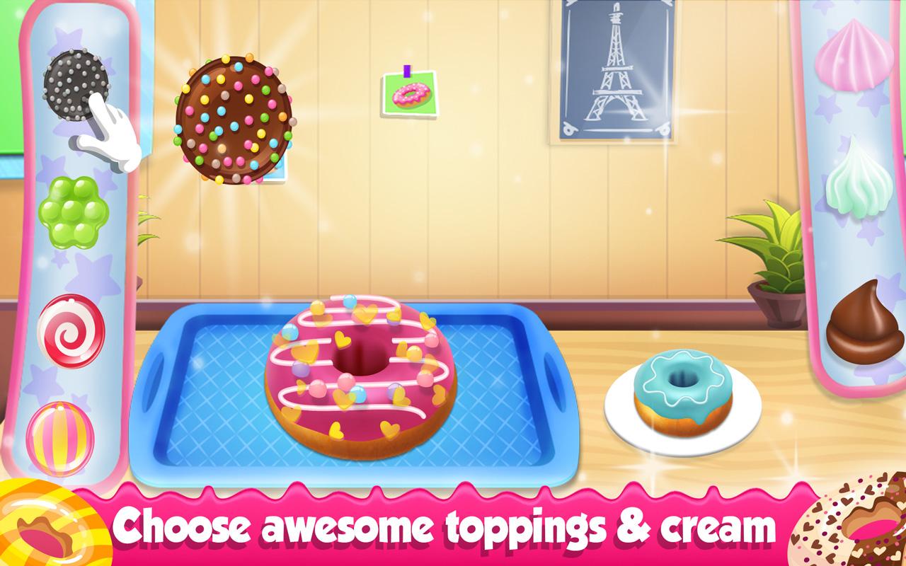 Donut Maker Cooking Games Game for Android - Download