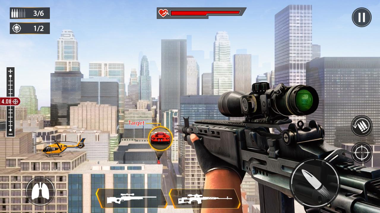 Download Sniper Shooting Game Offline android on PC