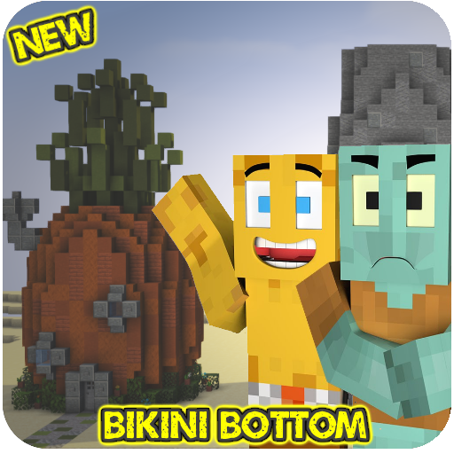 Map Bikini Bottom : City Craft