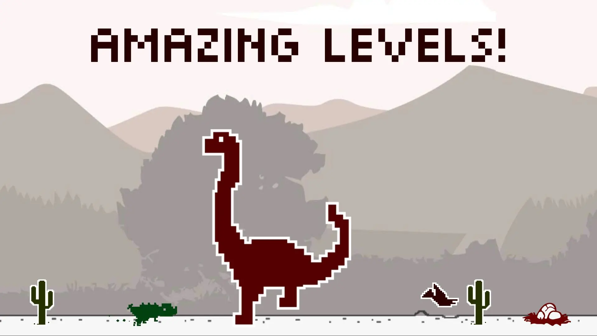 JUMPING DINO - Walkthrough Gameplay - INTRO (Android) 