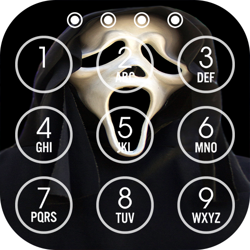 Ghost Face Lock Screen