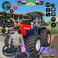 berat traktor troli 3d game