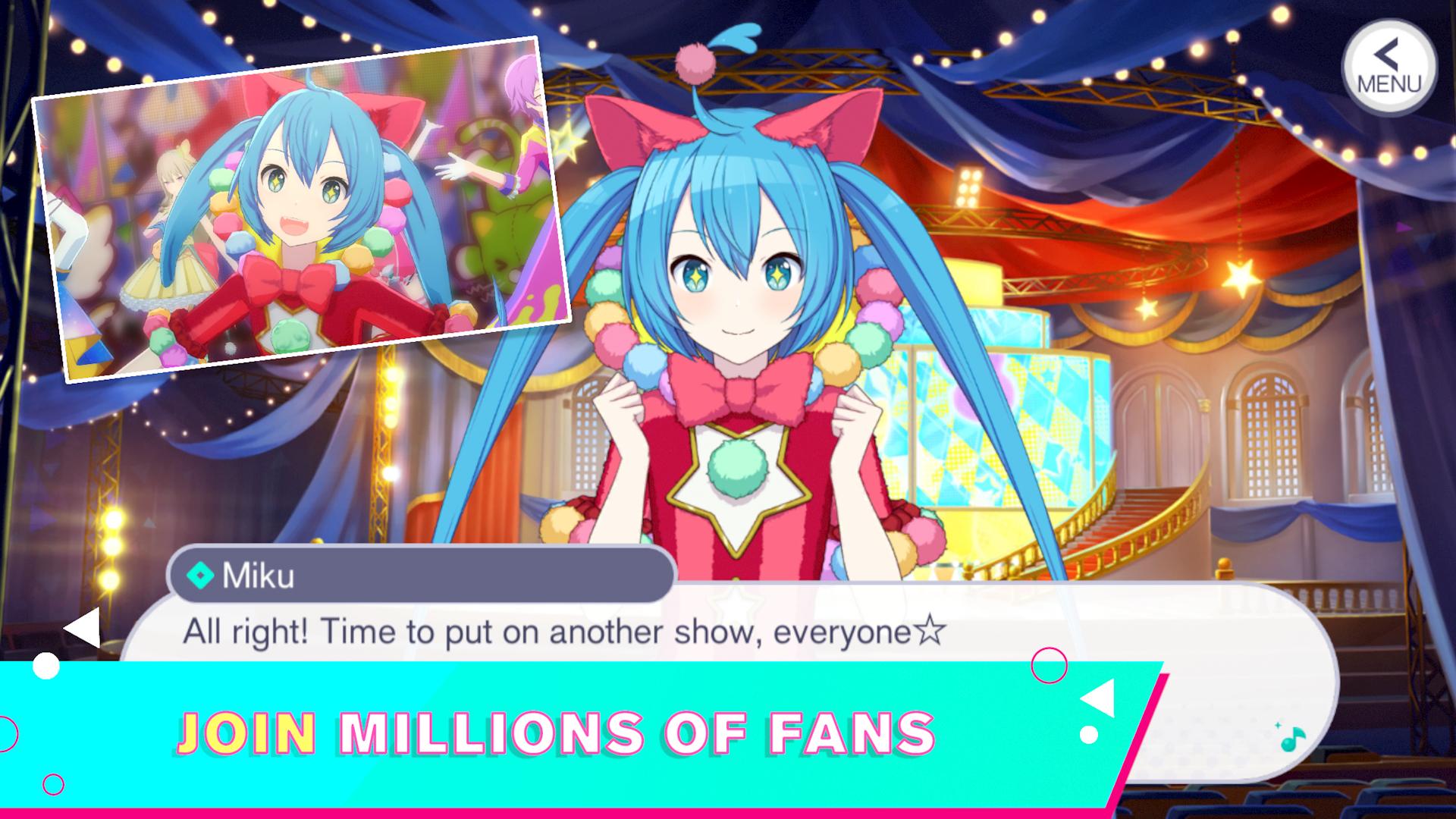 Скачать HATSUNE MIKU: COLORFUL STAGE! на ПК | Официальный представитель  GameLoop