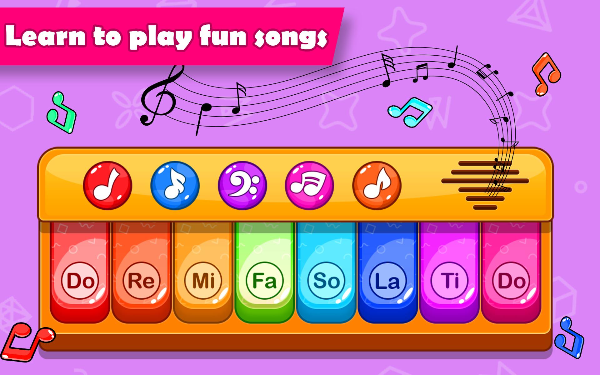 Piano para bebés y sonidos para niños androidPiano para bebés y sonidos para niños android  