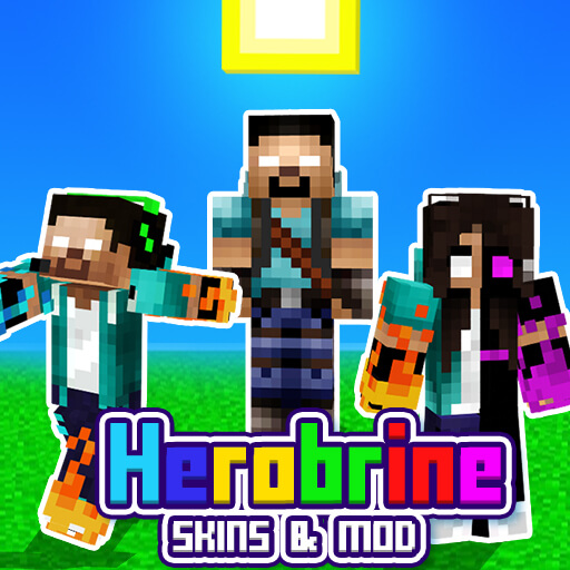 Herobrine Skin for MCPE