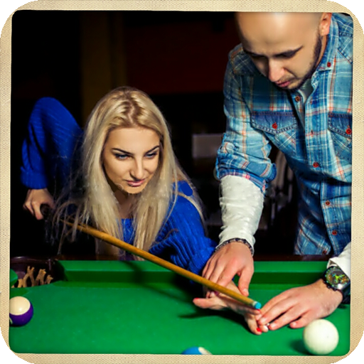 Learn to play pool. Billiard t