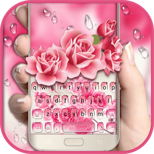 Pink Water Rose Theme