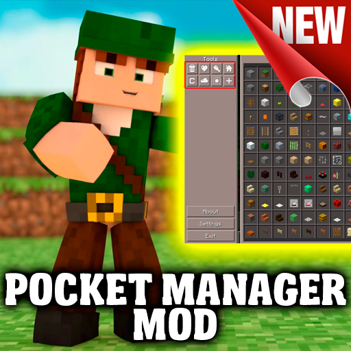 Pocket Manager mod for Minecraft