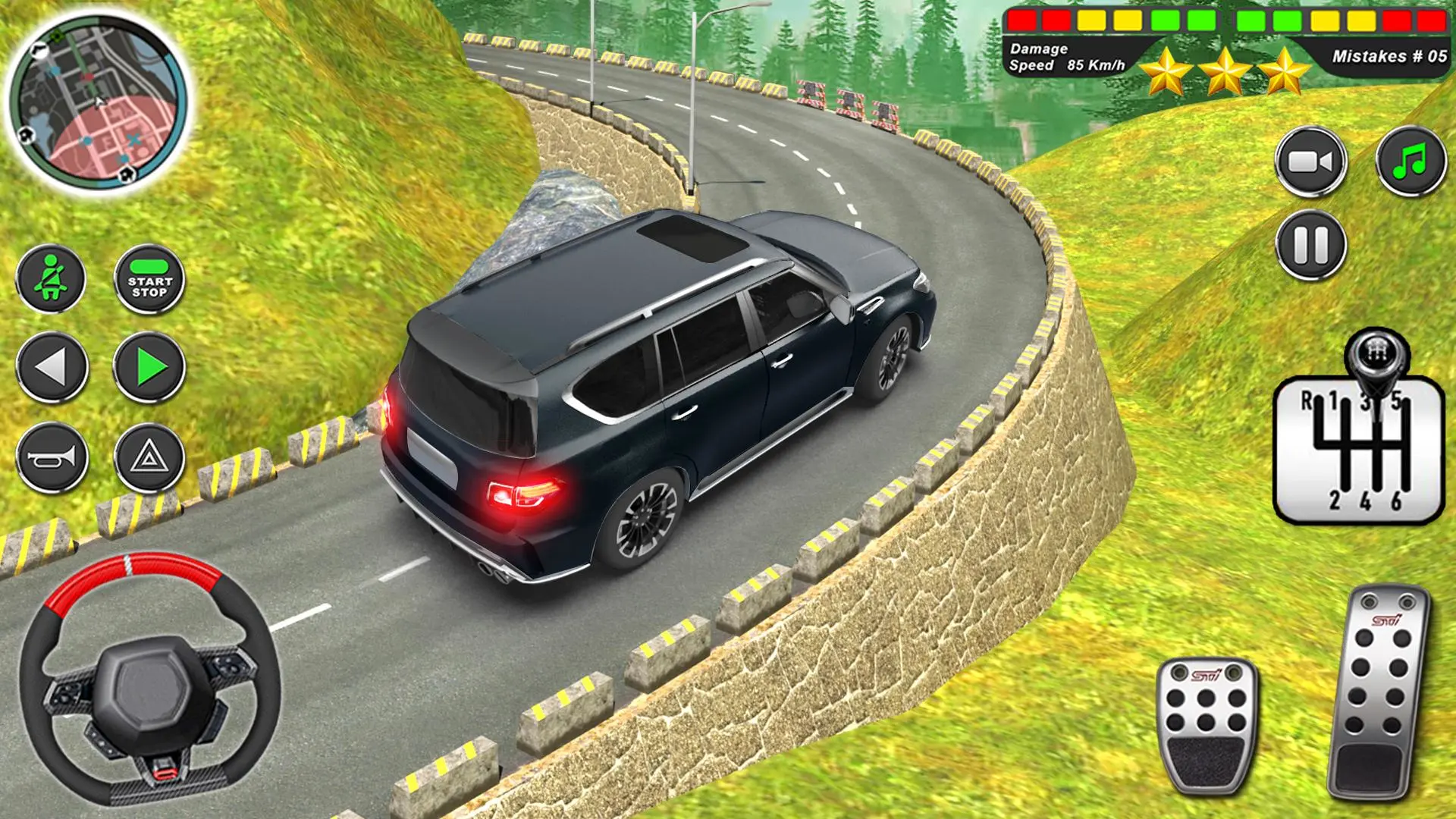 Download City Driving School Car Games android on PC