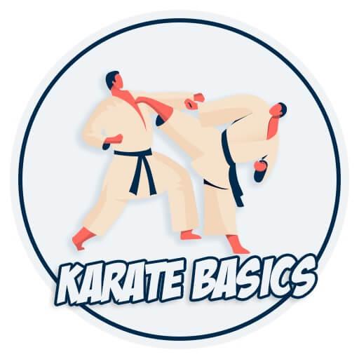 Belajar asas karate dan Tahap