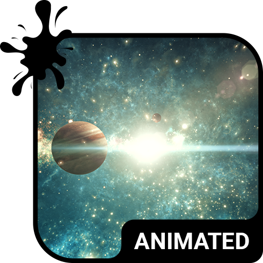 Space Voyage Animated Keyboard