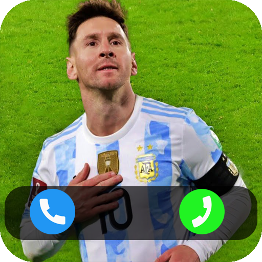 Call Messi Fake Video Call - a