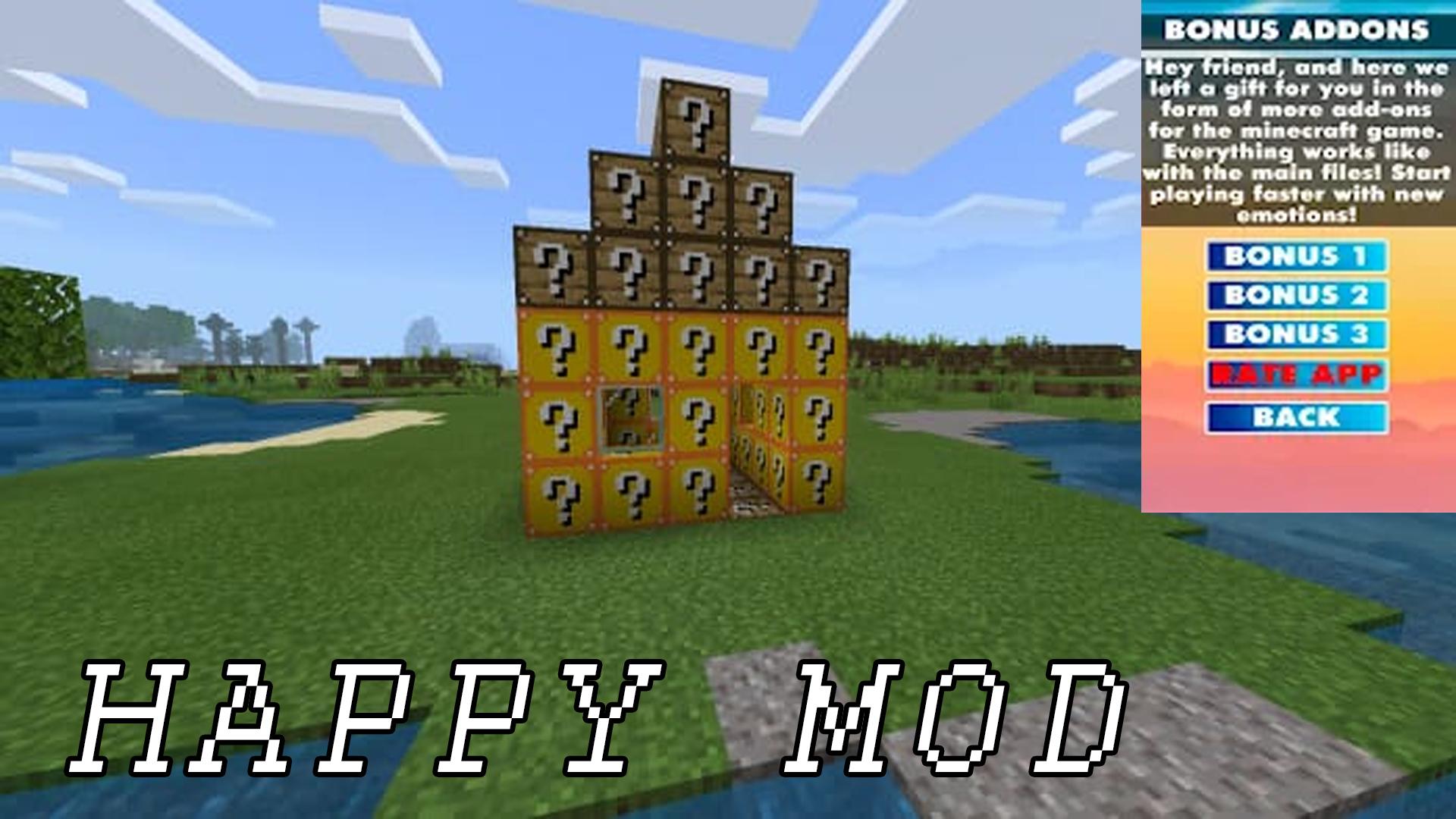 Flash Lucky Block Mod for Minecraft