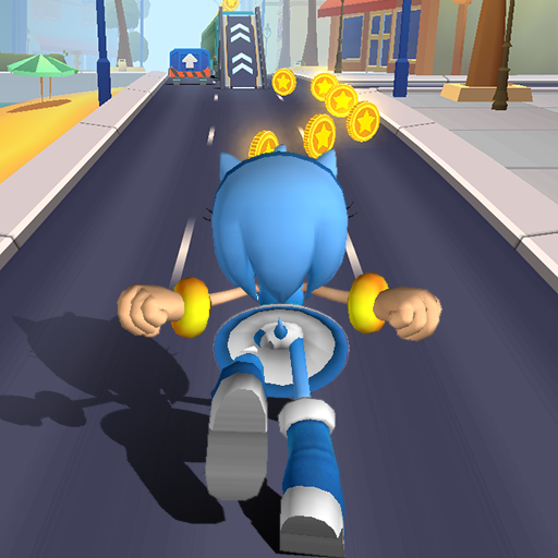 Blue Hedgehog Runner