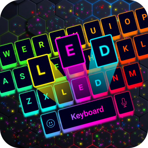 LED Keyboard: Colorful Backlit