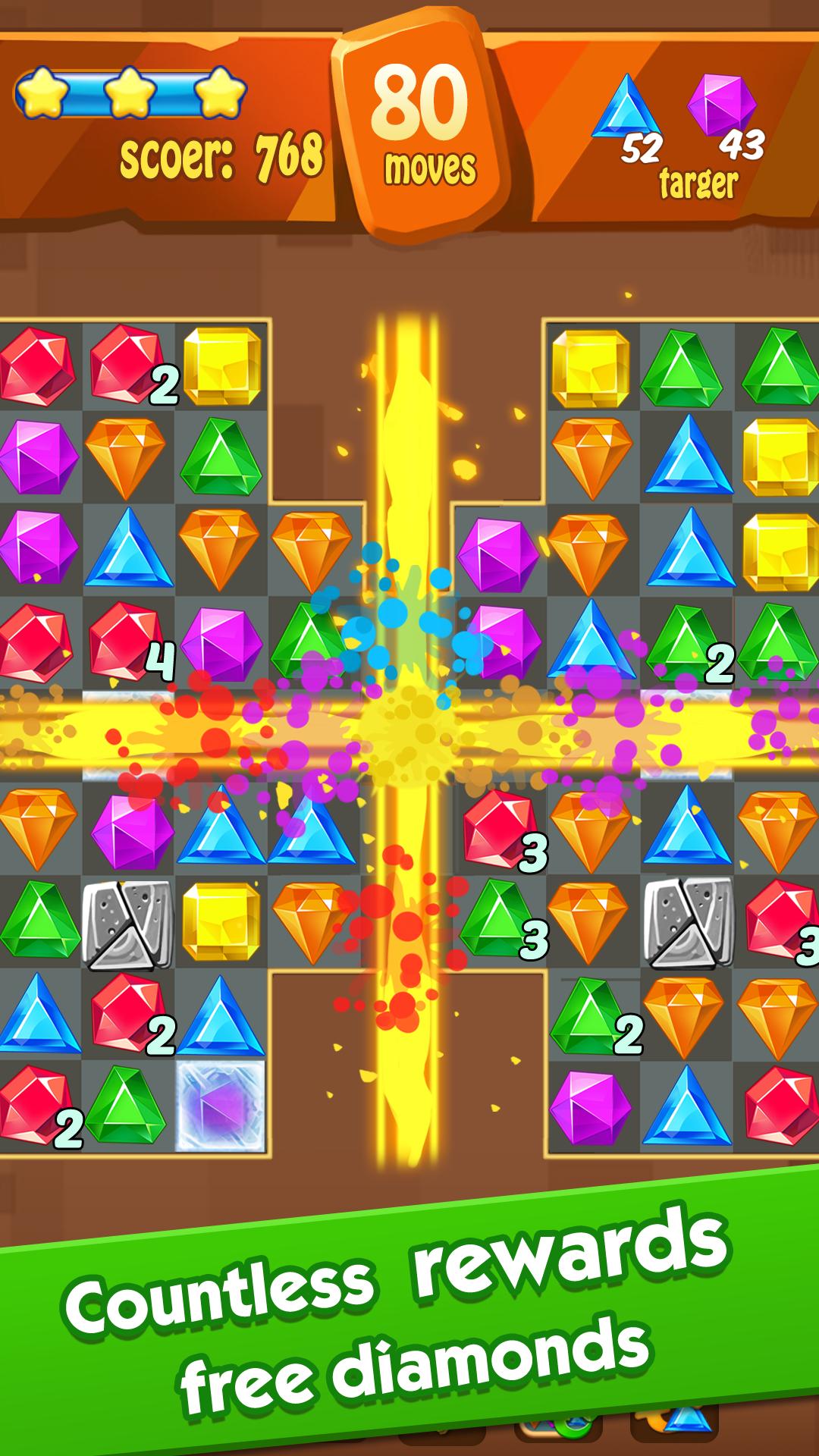 Download Jewels Classic - Crush Jewels android on PC