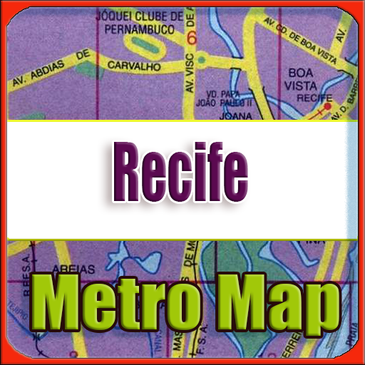 Recife Brazil Metro Map Offlin