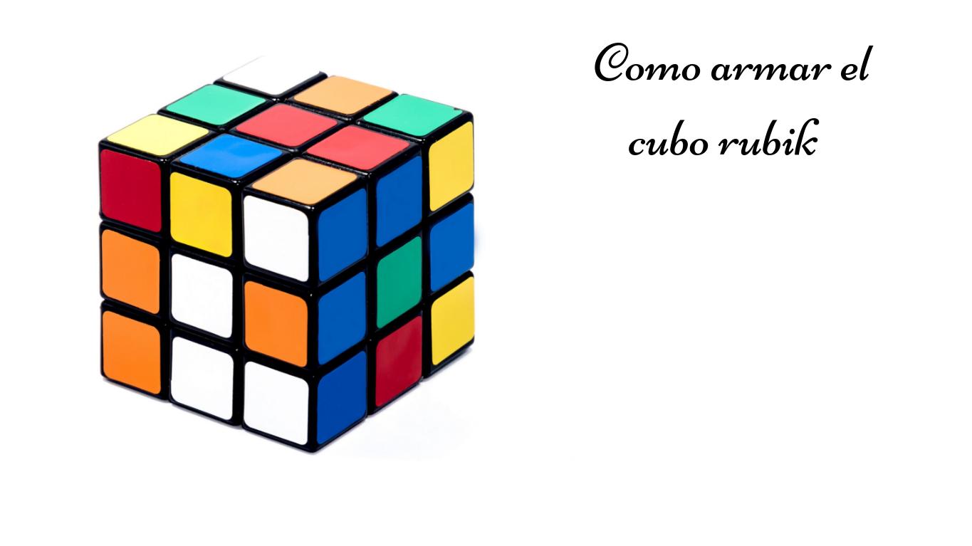 Download Como armar el cubo rubik paso a paso android on PC