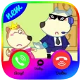 Wolfoo Family Fake Video Call