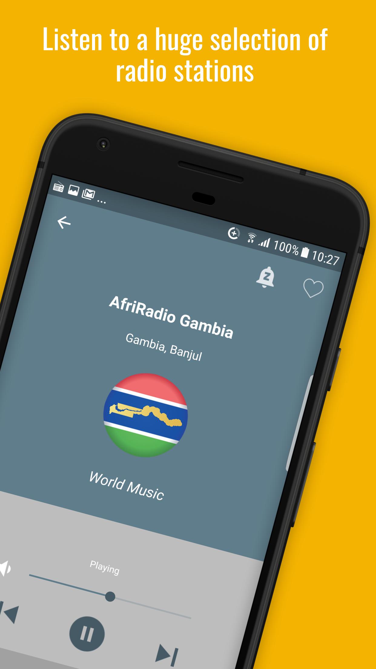تنزيل Gambia Radio Stations على جهاز الكمبيوتر مسؤول GameLoop