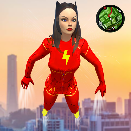 Super-Herói Supremo em Flash