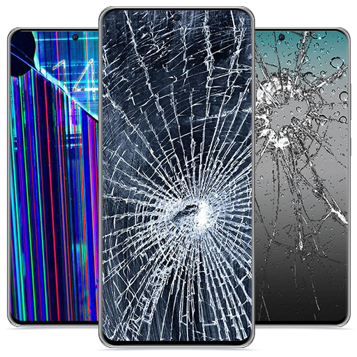 Broken Screen Wallpaper Prank