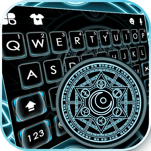 Fundo do Teclado Magic Neon Sy