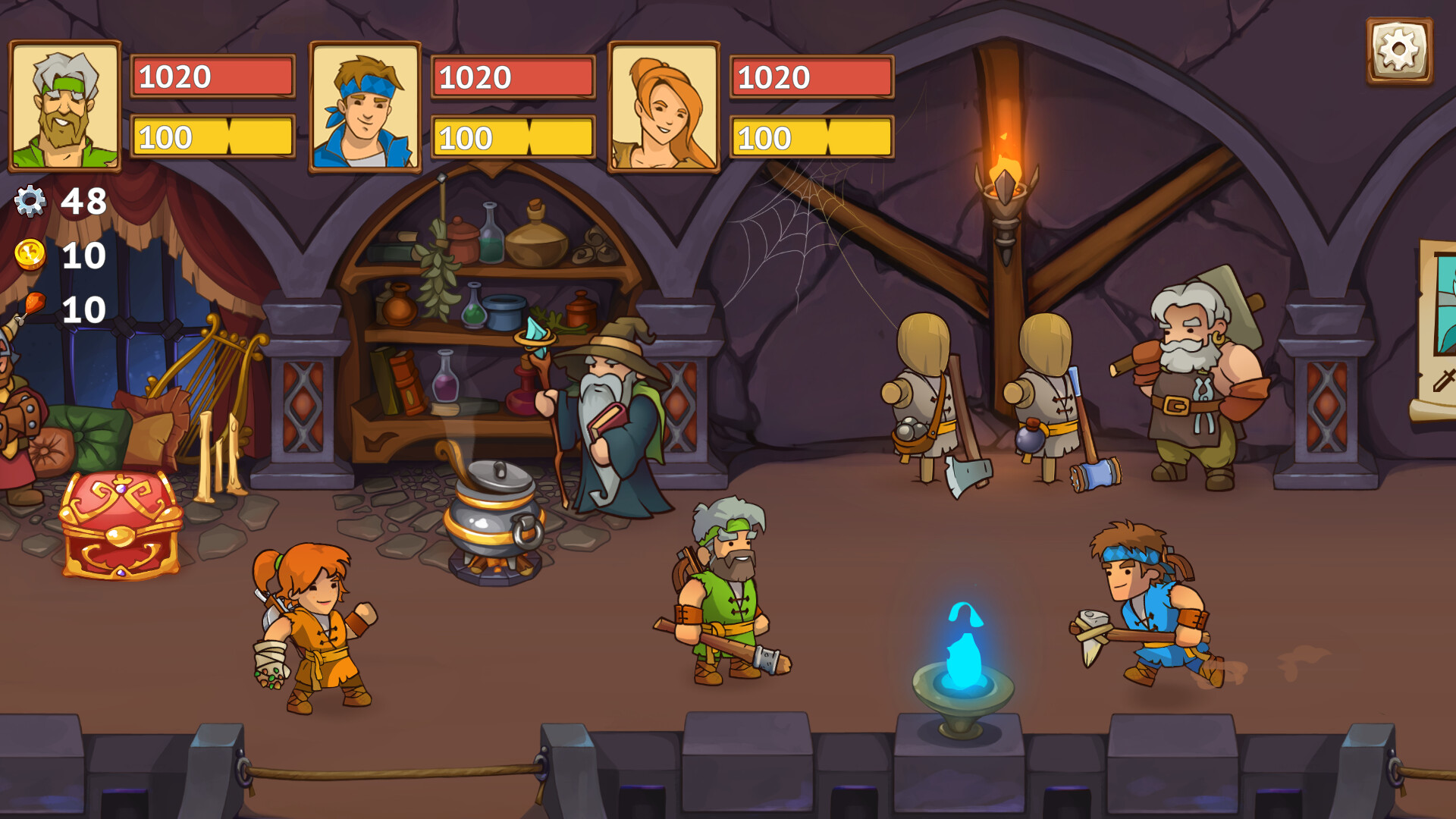 Download Knights of Braveland Free and Play on PC