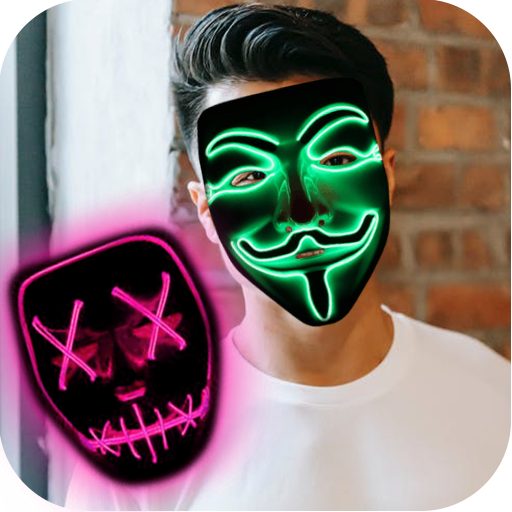 Anonymous Face Mask Photo Editor - Wallpapers