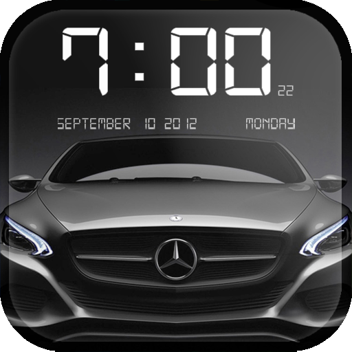 Cars Clock Wallpaper