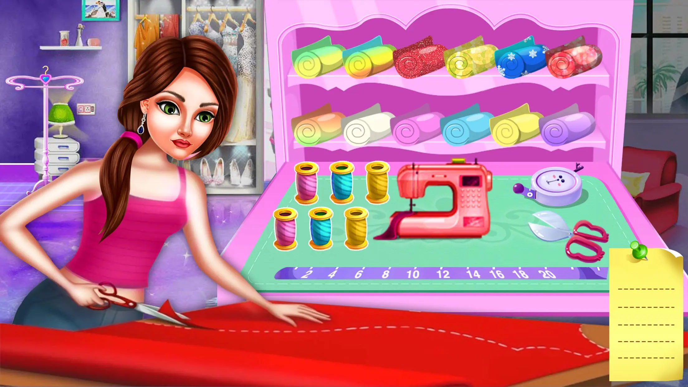 Download Tailor Fashion Dress up Games android on PC