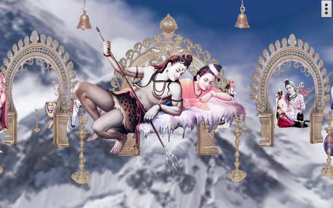 Download 4D Shiv Parvati Live Wallpaper android on PC