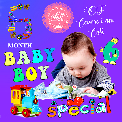 Baby Month by Month Photo Edit