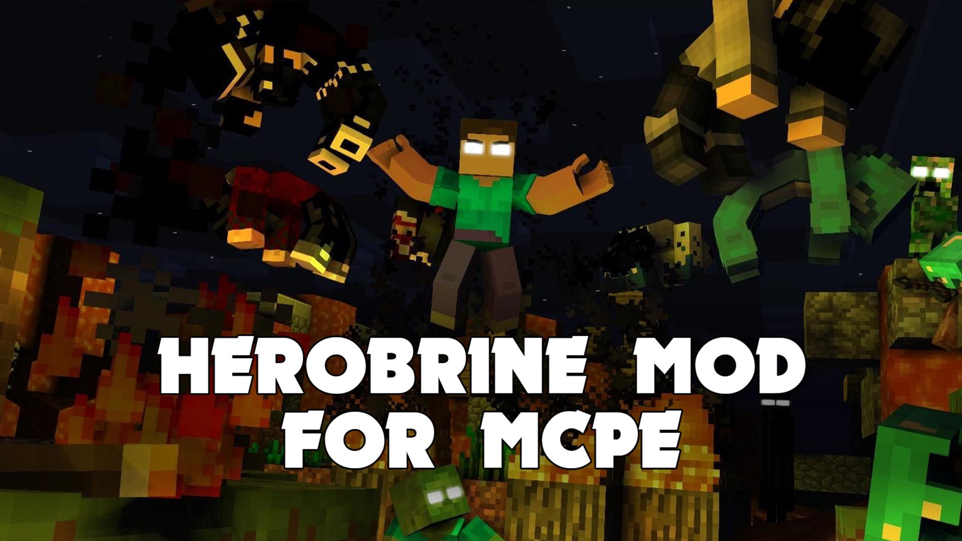 Download Herobrine Mod for Minecraft PE android on PC