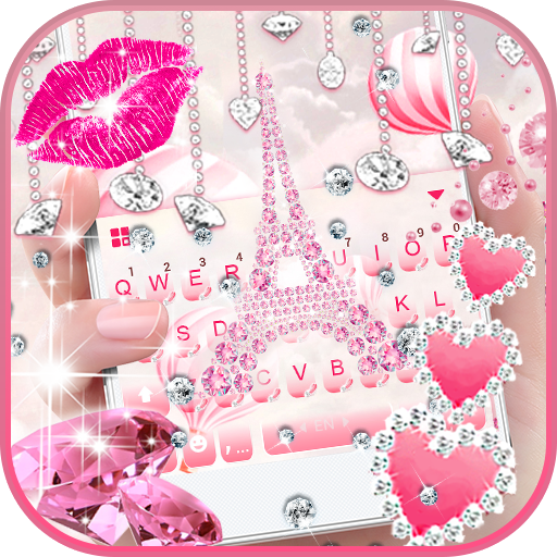 Pink Diamond Paris कीबोर्ड