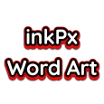 inkPx Word Art: Text to PNG