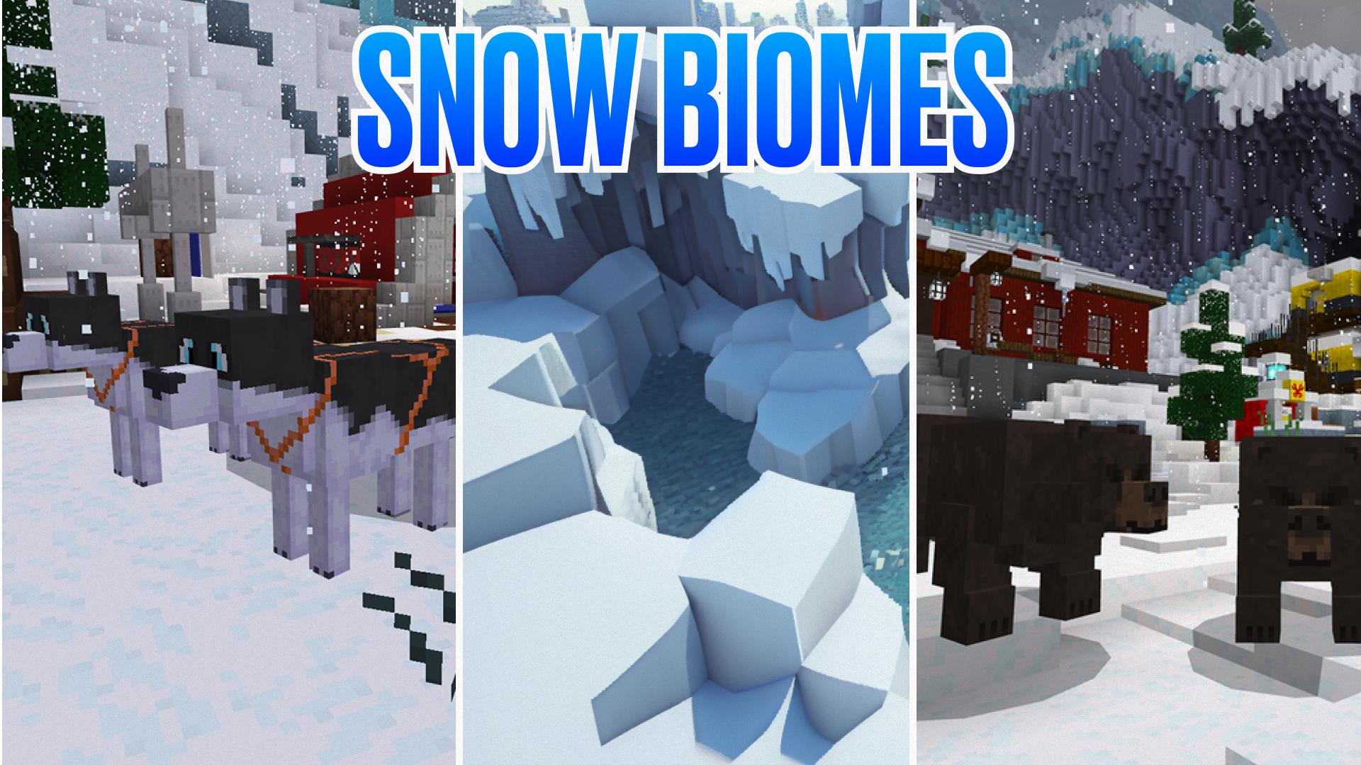 Скачать Minecraft Frost Mod: Ice Biome на ПК | Официальный представитель  GameLoop